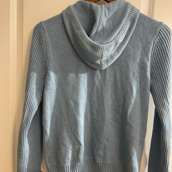 Blue Sweater Hoodie - Picture 2 of 2